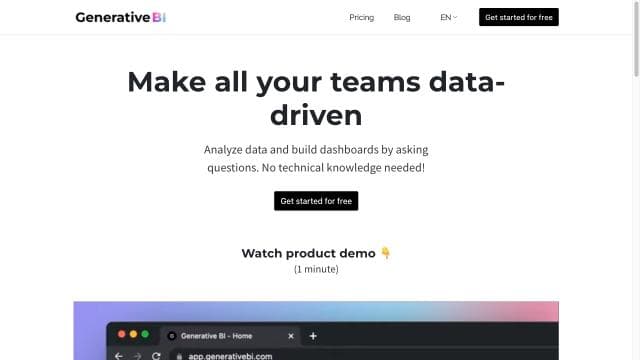 Generative BI