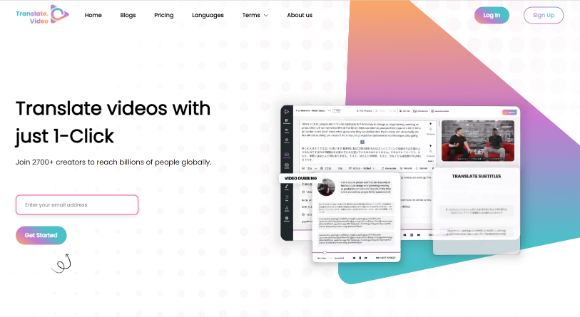 TranslateVideo