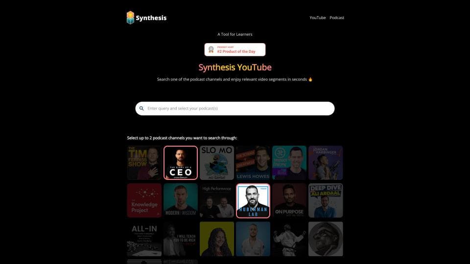 Synthesis Youtube