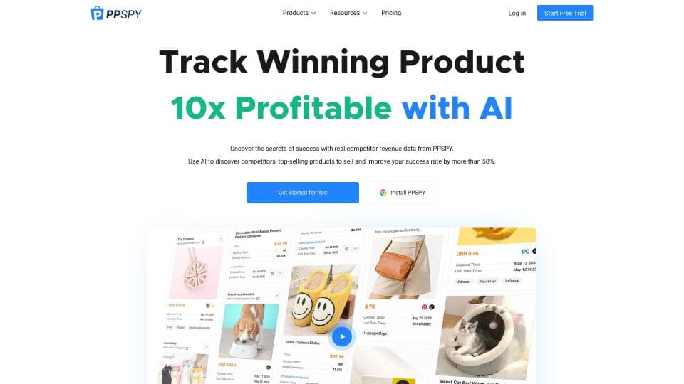 PPSPY - Dropshipping by AI