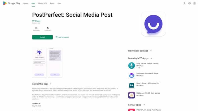 PostPerfect: GPT posts for social media