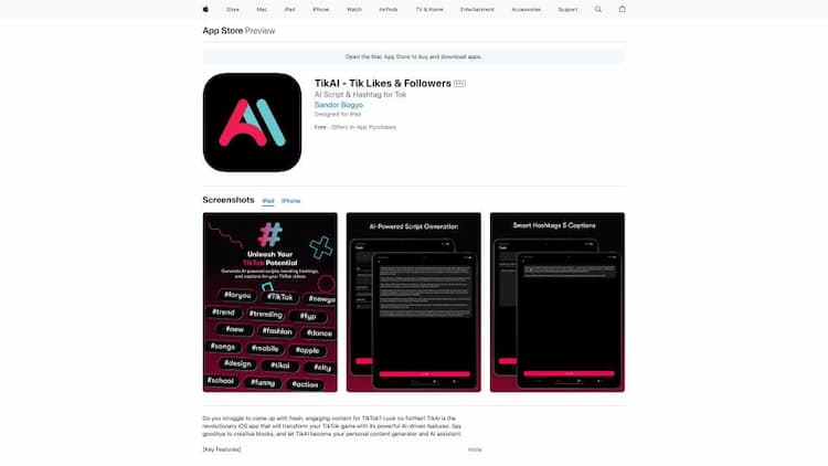 TikAI - Unleash Your TikTok Potential