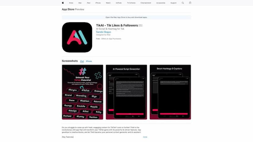 TikAI - Unleash Your TikTok Potential